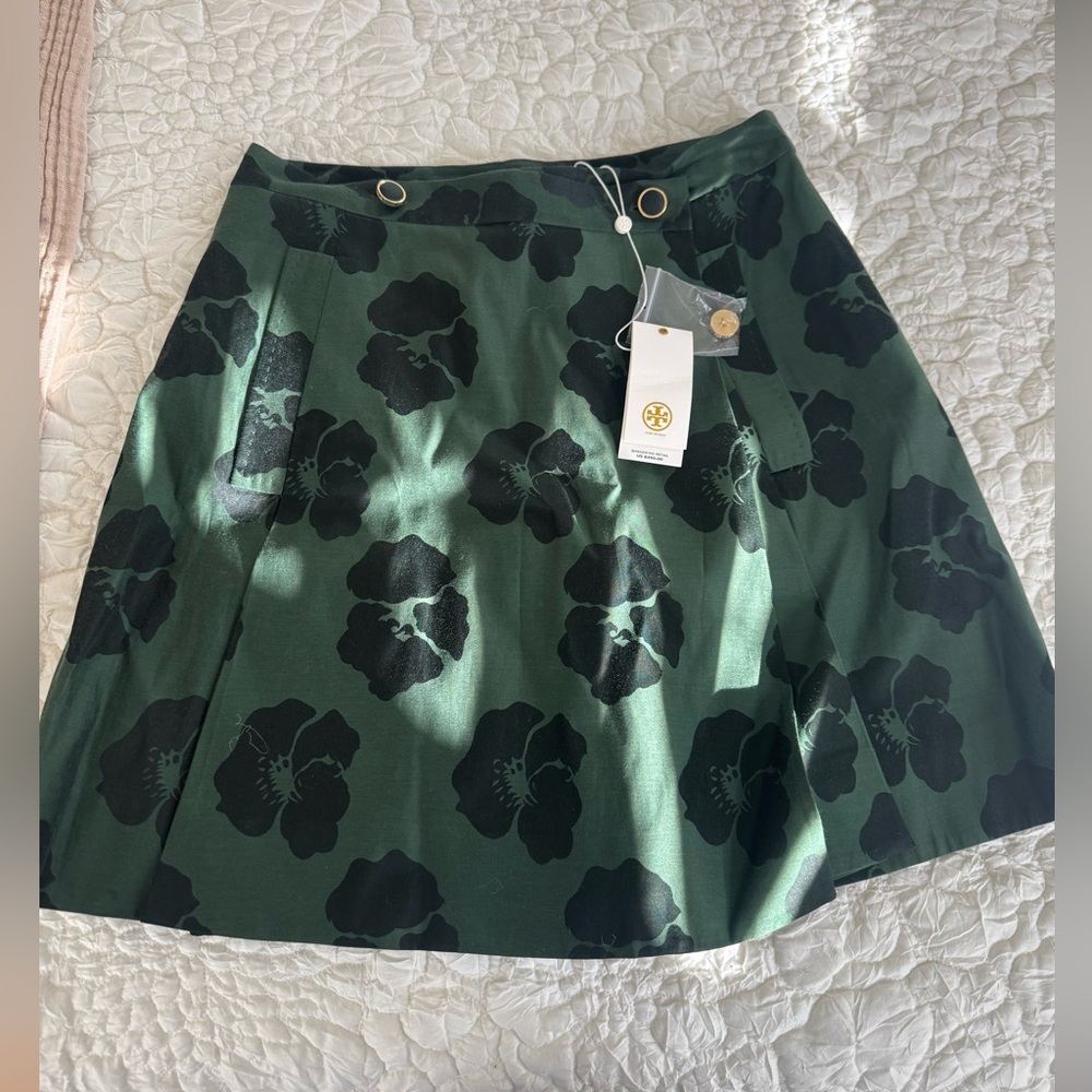 Floral Green Tory Burch Skirt